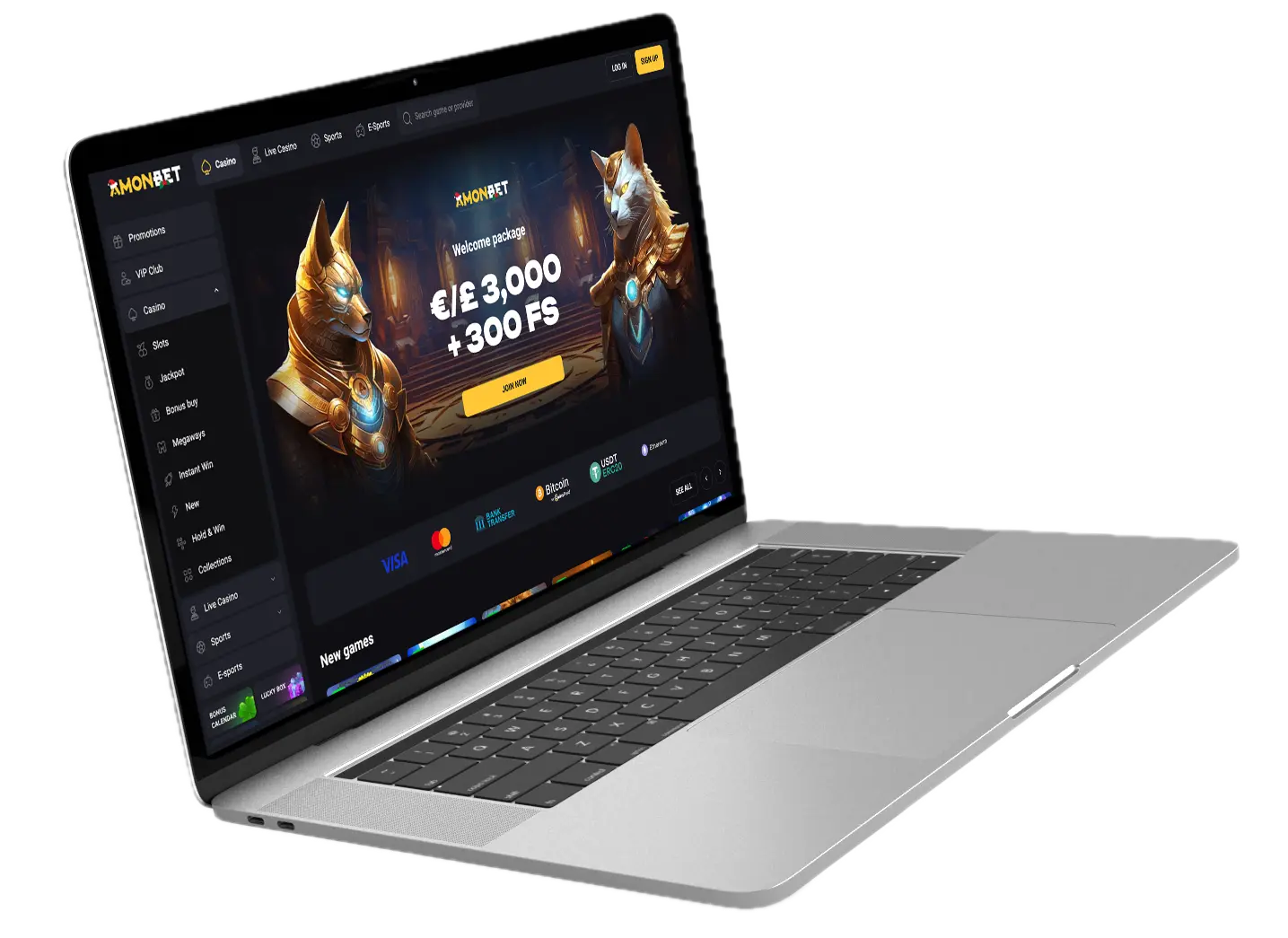 AmonBet Casino, Play Real Money Games and Slots at Amon Bet UK